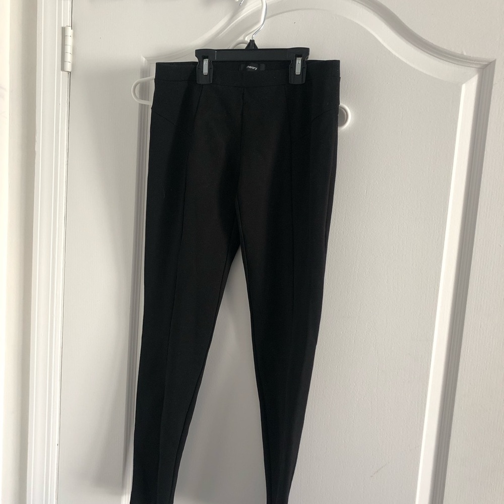 Theory black leggings